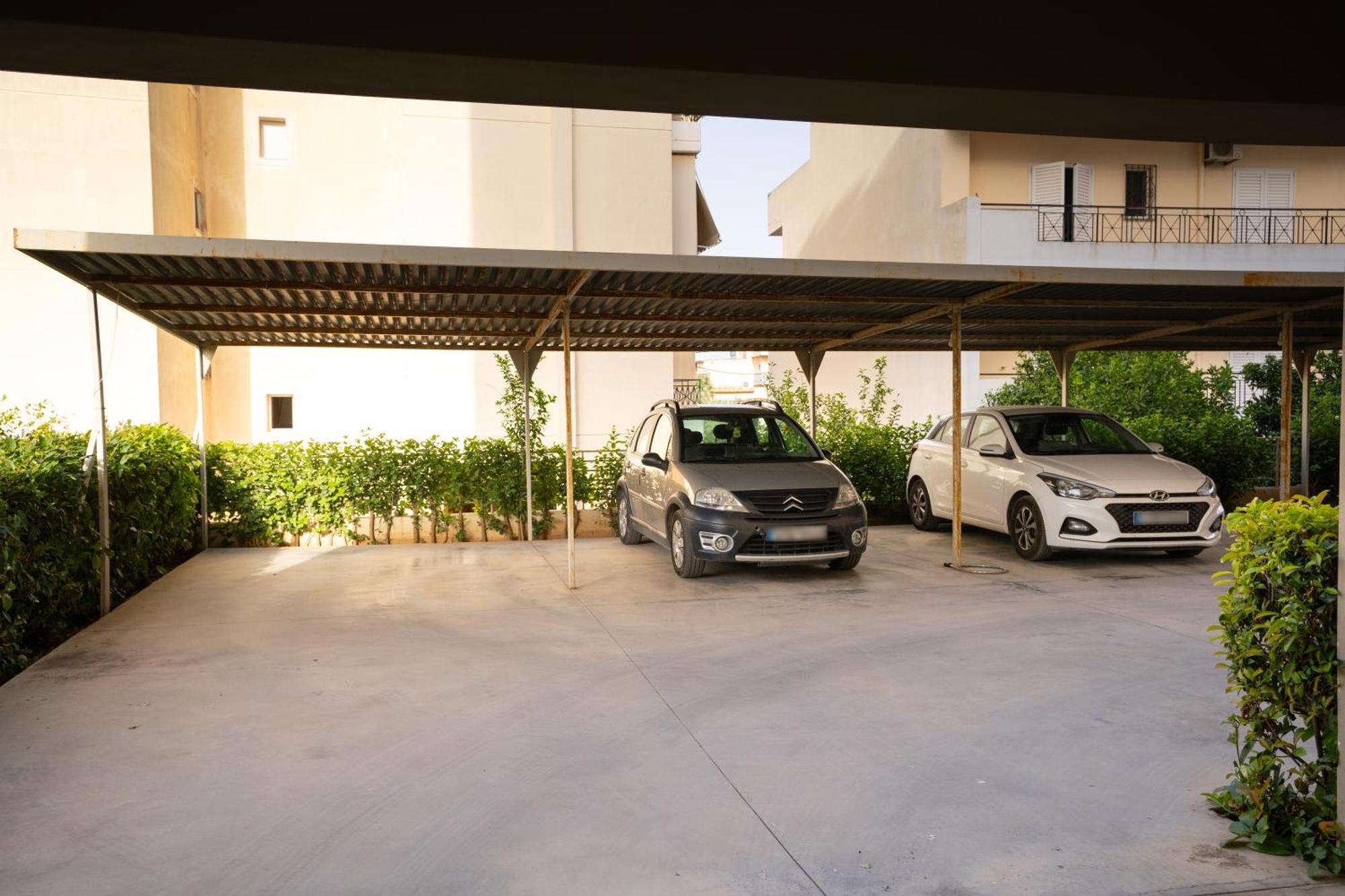 Maria'S Airport Apartment Koropion Ngoại thất bức ảnh
