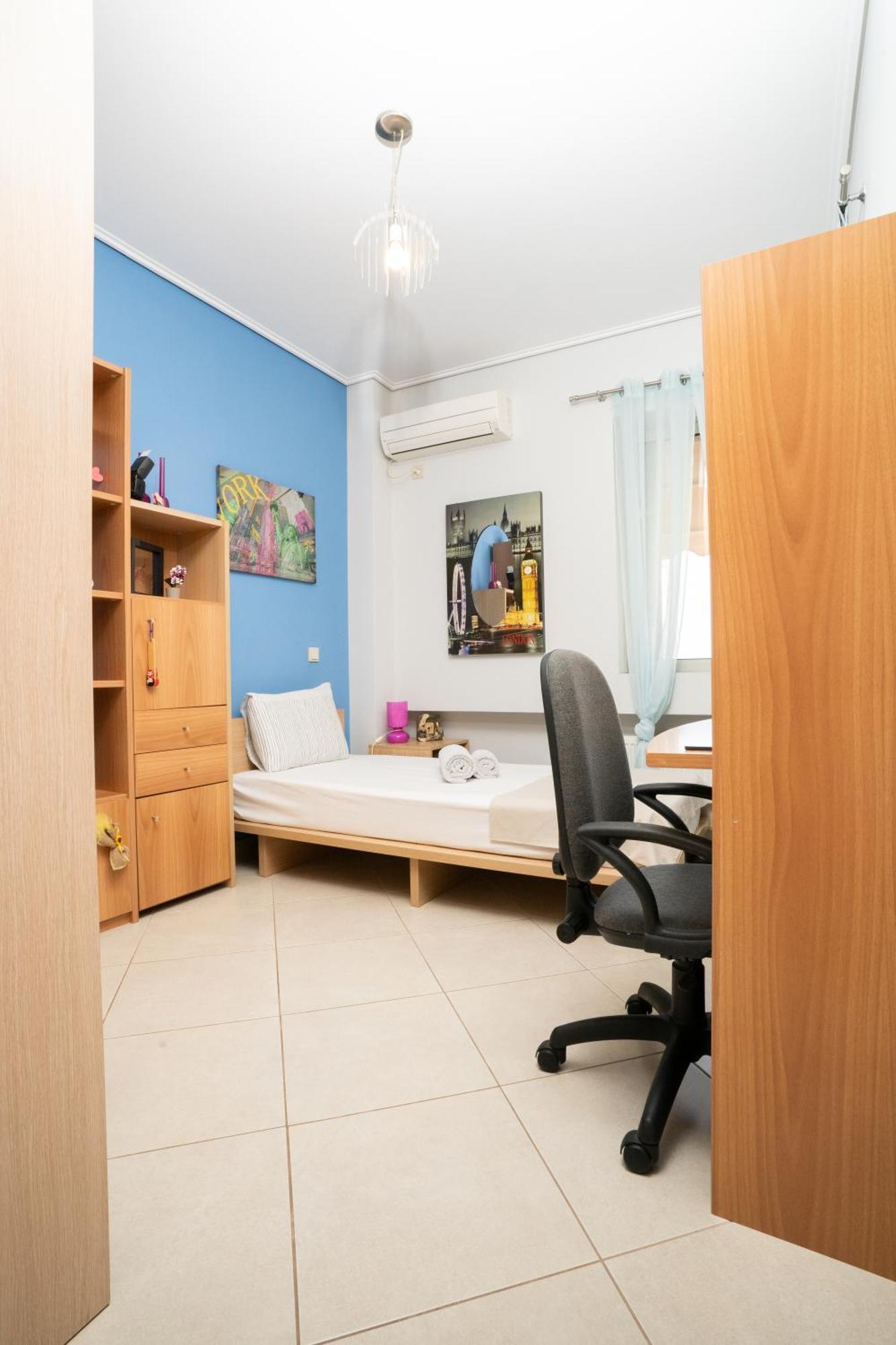 Maria'S Airport Apartment Koropion Ngoại thất bức ảnh